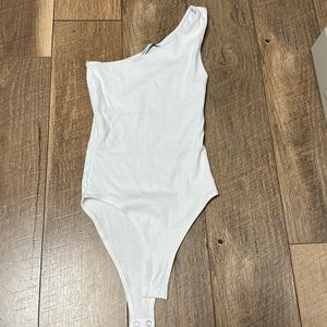 Zara one shoulder bodysuit